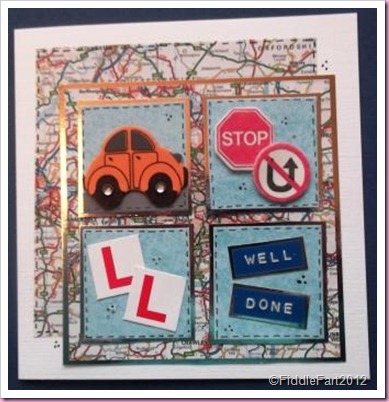 Driving Test Card.