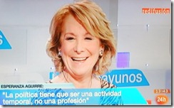 Esperanza Aguirre. Jan.2013