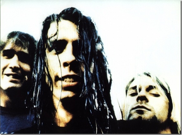 On today in 1991 Nirvana is photographed by Niels Van Iperen in Rotterdam, The Netherlands. On today in 1991 Nirvana is photographed by Niels Van Iperen in Rotterdam, The Netherlands.