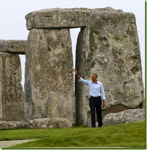 Obama Stonehenge
