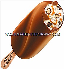 Magnum Temptation Hazelnut new syrup chocolate bonbons hazelnut sauce caramelised hazelnut pieces vanilla ice cream