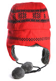100% ACRYLIC KNITTED TROOPER HATS
ART NO. 3201
COLOR: RED