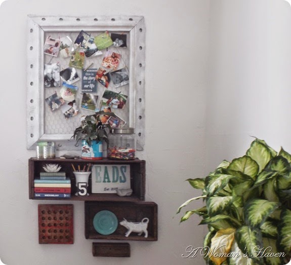 Vintage Crate Shelves