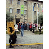 10-Abandanando el Ayuntamiento despues de la Recepción Oficial.