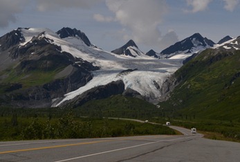Worthington Glacier from the road