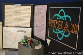Tri-fold Homework Station12