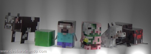 Paper Toys minecraft pack 2