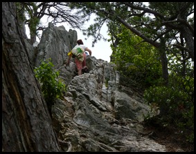 Seneca Rocks WV-Hike to the top of the top