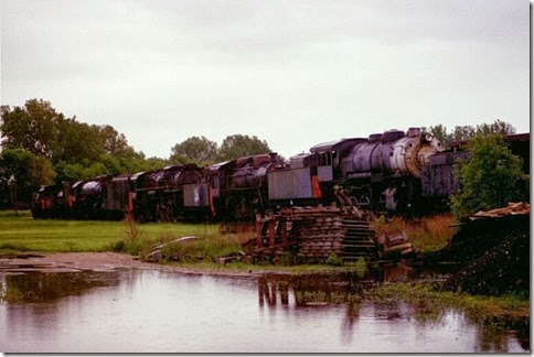 55389545-33 Steam Locomotives at the Illinois Railway Museum on May 23, 2004