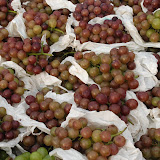 Shanghai - Marché poisson - Raisin du Xinjiang