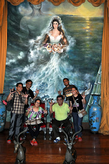 April 24: Imelda' painting in Sto. Nino Shrine