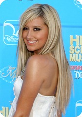 Actress Ashley Tisdale arrives at Disney's "High School Musical 