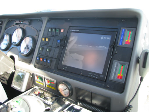 Inside of Striker 3000 (photo credit:  Michele Skalicky)