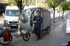 Fiets met ruimte voor Joris achterin. Met trapondersteuning!