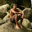 Jungle boy does not sleep, he waits.