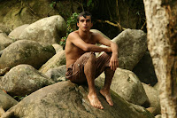Jungle boy does not sleep, he waits.