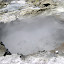 Bubbling mud