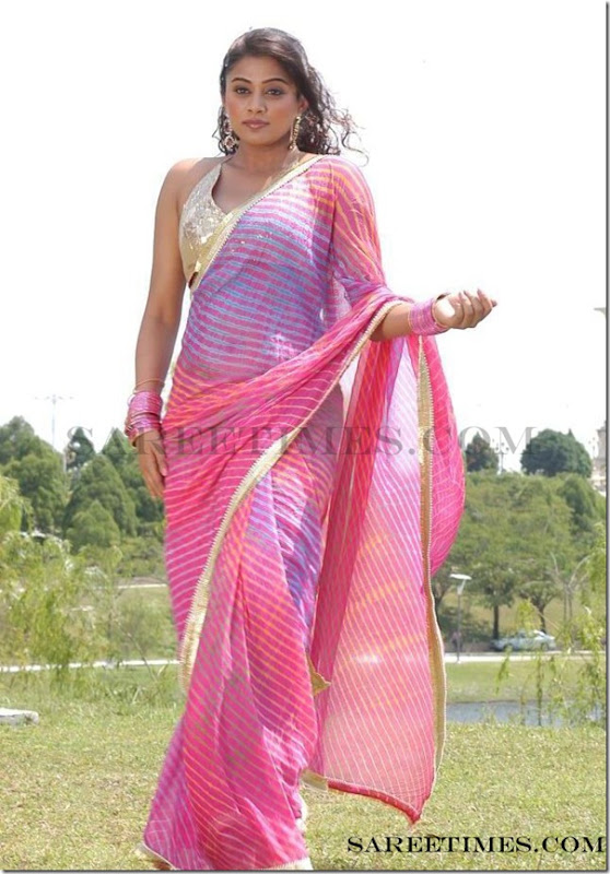Priyamani_Pink_Designer_Saree