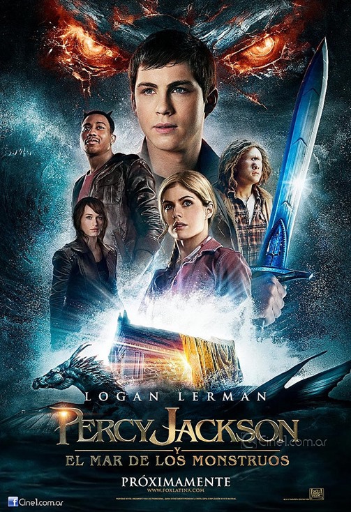 Második Percy Jackson - Szörnyek tengere poszter