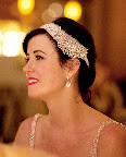 I swapped my veil for a headpiece by Twigs & Honey's Myra Callan. I swapped my veil for a headpiece by Twigs & Honey's Myra Callan.