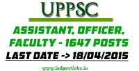 UPPSC-1647-Vacancies-2015