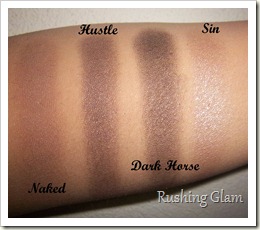 Naked Palette Swatches