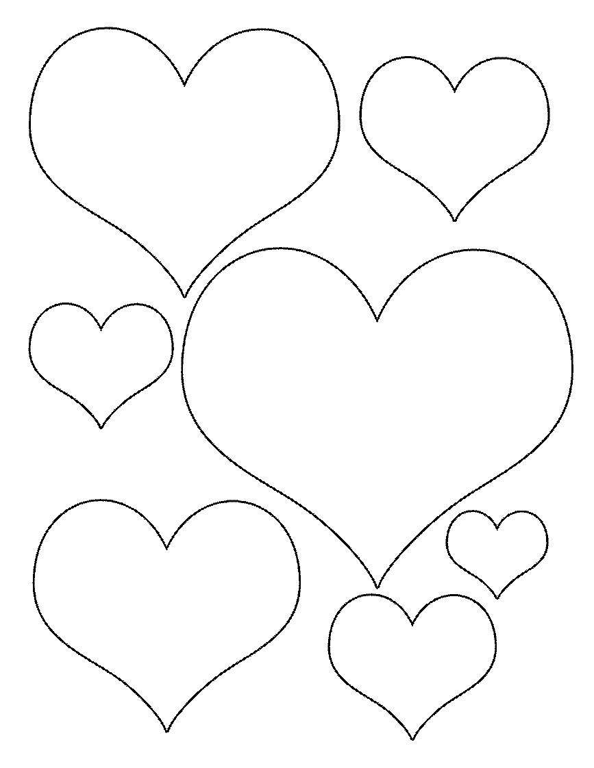 Imágenes de flores y corazones para pintar - Imagui