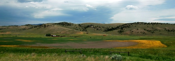 Montana, EEUU, panorámica, paisaje