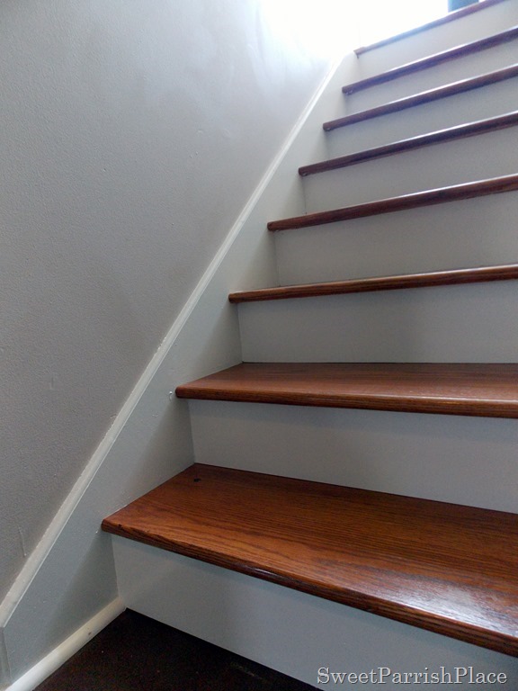 painting stair risers