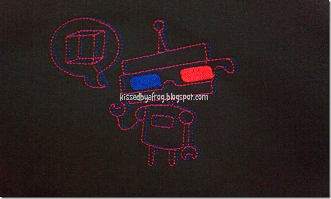 3D Robot Urban Threads Tee Shirt 3D Robot Urban Threads Tee Shirt