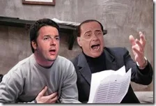 Renzi e Berlusconi. I due distrattori di massa