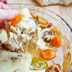 Roasted Heirloom Tomatoes in Fontina