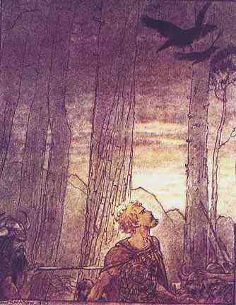 Hagen Spears Siegfried As Wotan Ravens Fly, Asatru Gods And Heroes