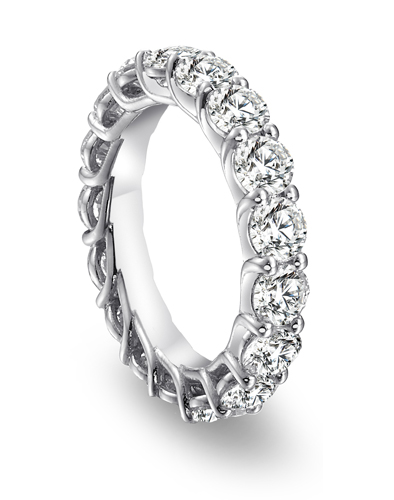 An eternity band is eternally chic. A. Link's platinum 