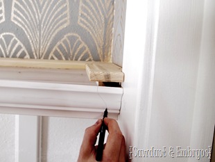 Crown Molding Shelf Instructions {Sawdust and Embryos}