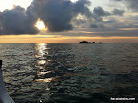 Amanece a les Illes Formigues.