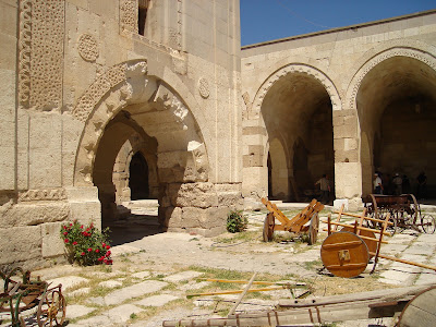 Day 7 : Inside the Sultanhan Caravanserai.