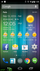 ويدجت رائع للطقس والساعة للأندرويد Weather & Clock Widget Android - 3