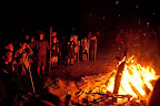 We really liked the last night - campfire on the beach