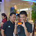 Mindanao Times writer Jesse Pizarro Boga in awe of the orange Sony Cybershot digital camera at Sony Centre in Abreeza Mall