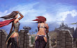 Girls Near The Castle