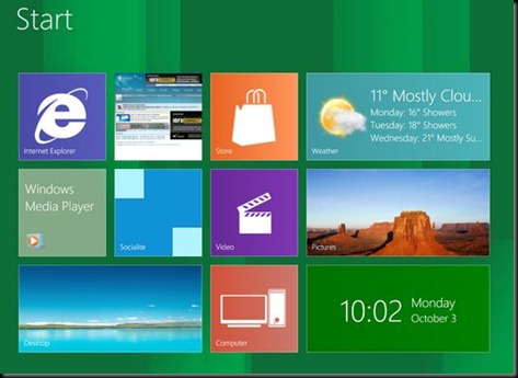 windows8 converted UI