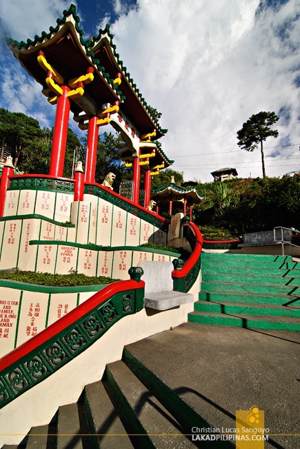 Stairway to Baguio City’s Bell Church