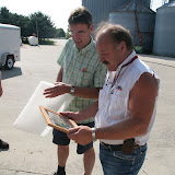 Dick heeft een foto meegenomen van de No Fear Deere gemaakt tijdens de wedstrijd in Tomah 2009.
