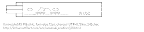 [AA]Chopsticks Aramaki Scaltinof