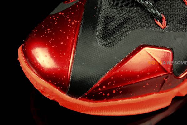 Yet Another Look at LeBron 11 Black  Metallic Red  Silver Grey