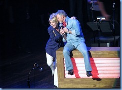 9812 Nashville, Tennessee - Grand Ole Opry radio show - Larry Gatlin and Jeannie Seely