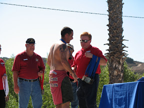 Tom R. gets another first place medal for his growing collection.