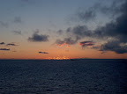 Sunset at sea