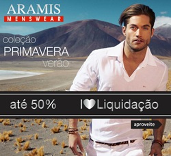Venda Especial Aramis: Liquidação Verão 2012 com até 50% off. 